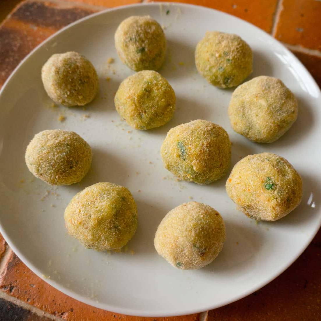 Rezept Zucchini-Kartoffel Bällchen