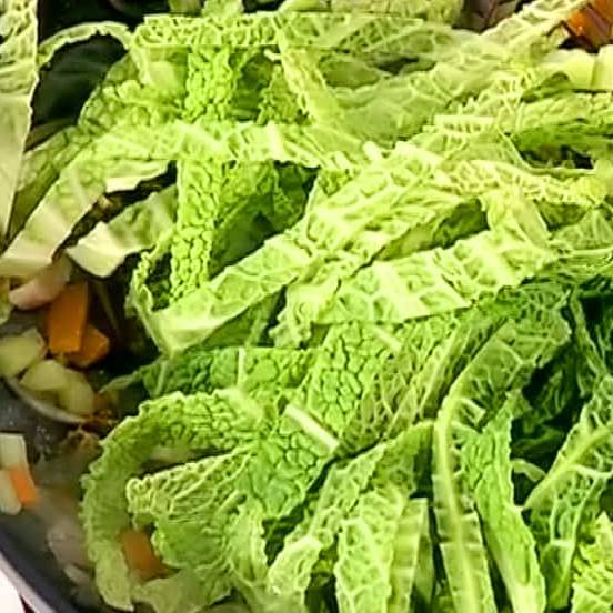 Rezept Schwarzer Venere Reis mit Wirsing Gemüse